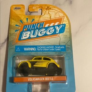 Jada Punch Buggy Slug Bug Volkswagen Beetle Toy Car Collectible NEW